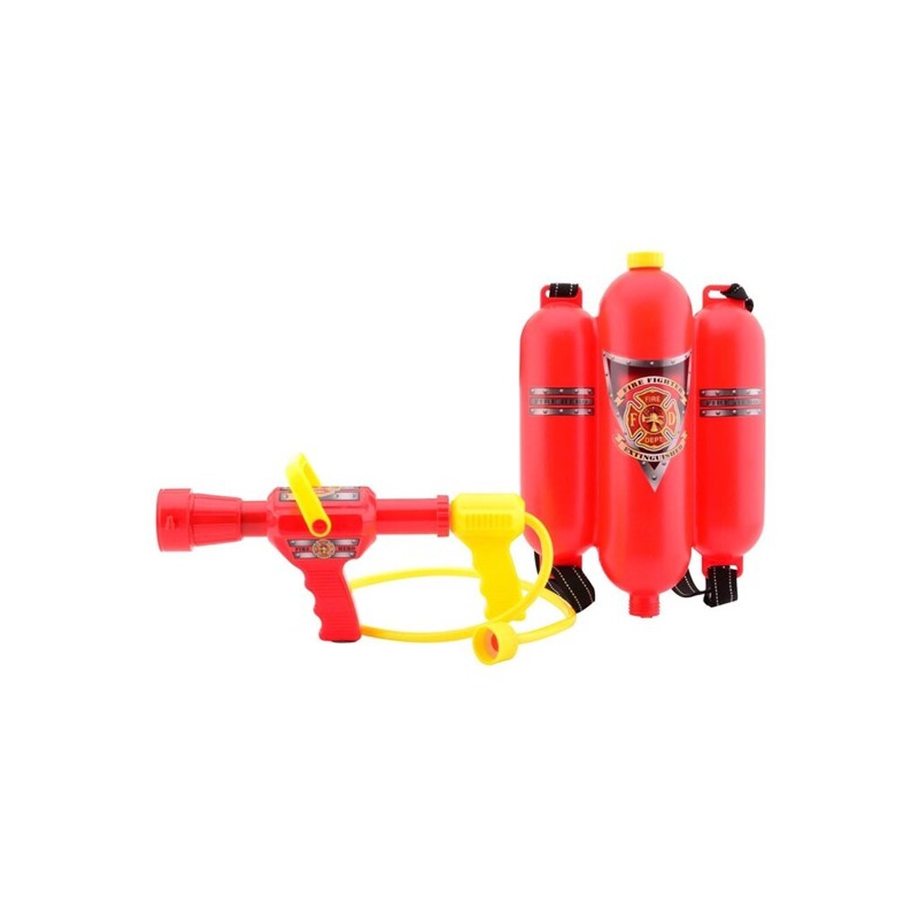 Johntoy Fire Department Water Gun with Tank