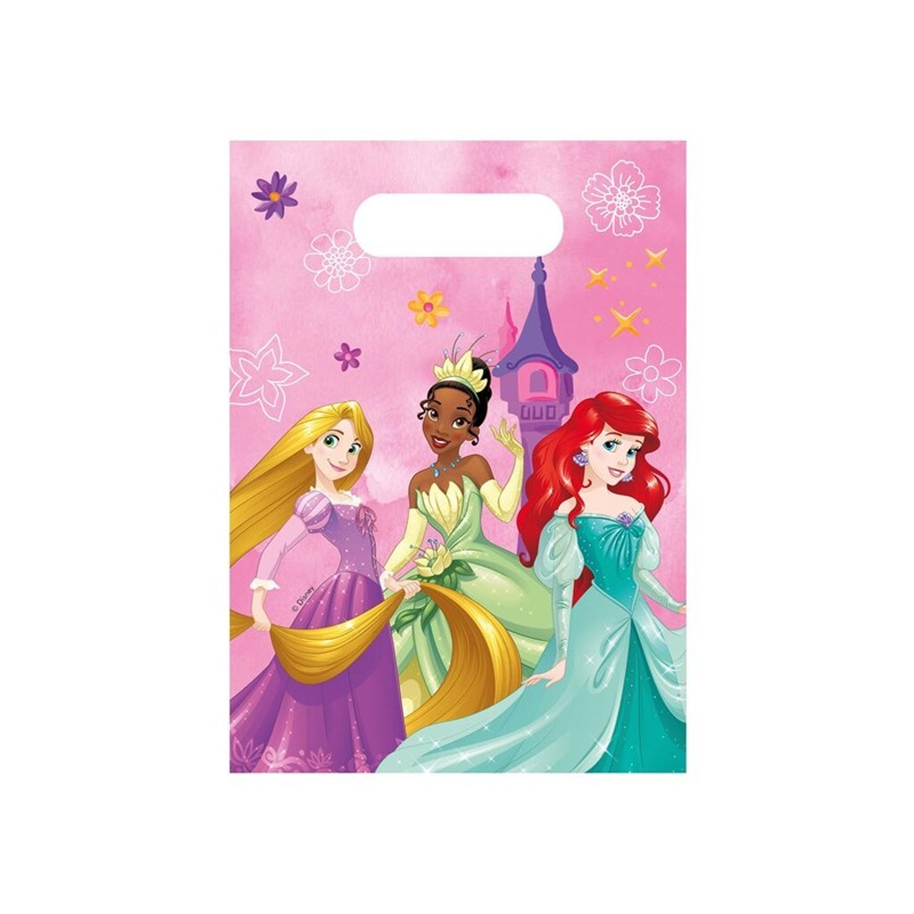 Globos Paper Party Bags FSC Disney Prines Live Your Story 6 pcs.