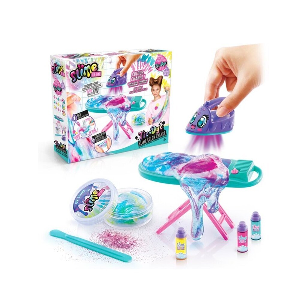 So Slime Tie Dye Color Change Table &amp; Iron