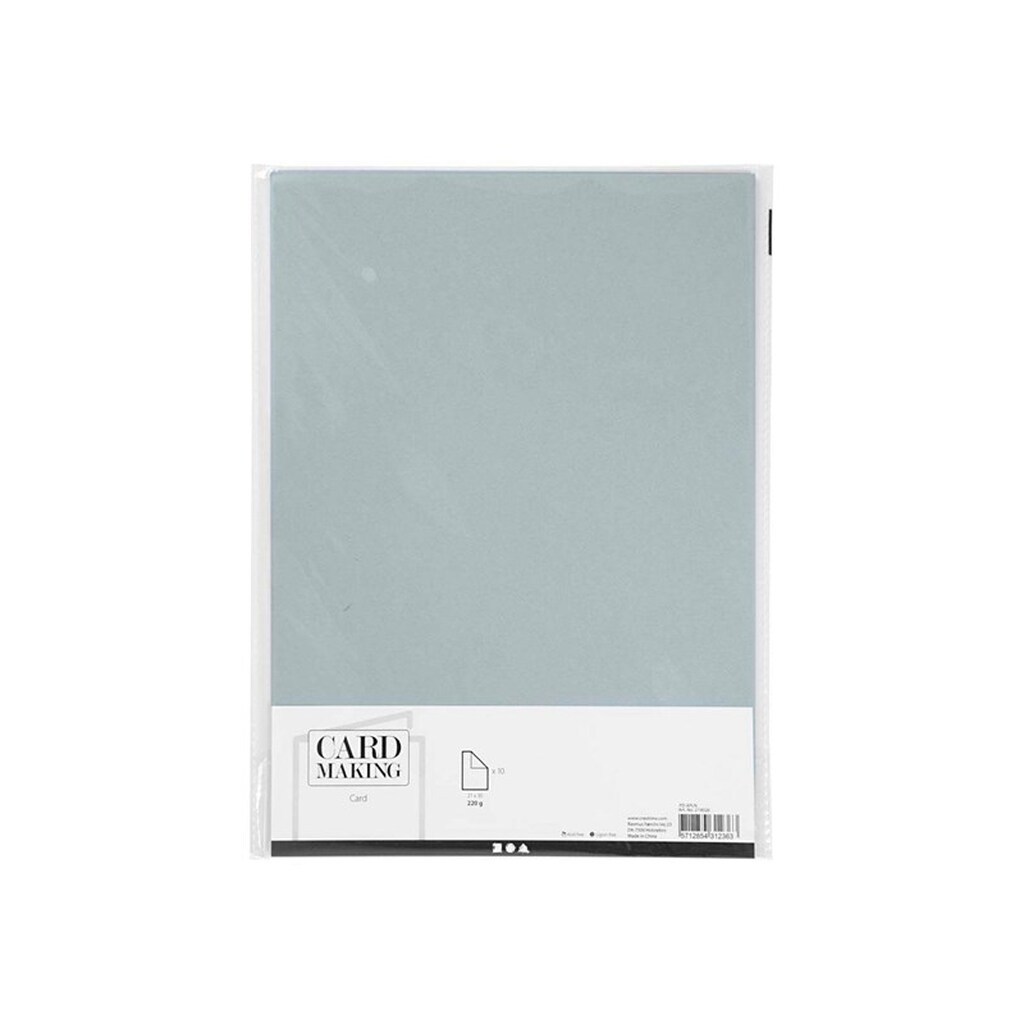 Creativ Company - Cardboard Gray A4 220g 10 pcs.