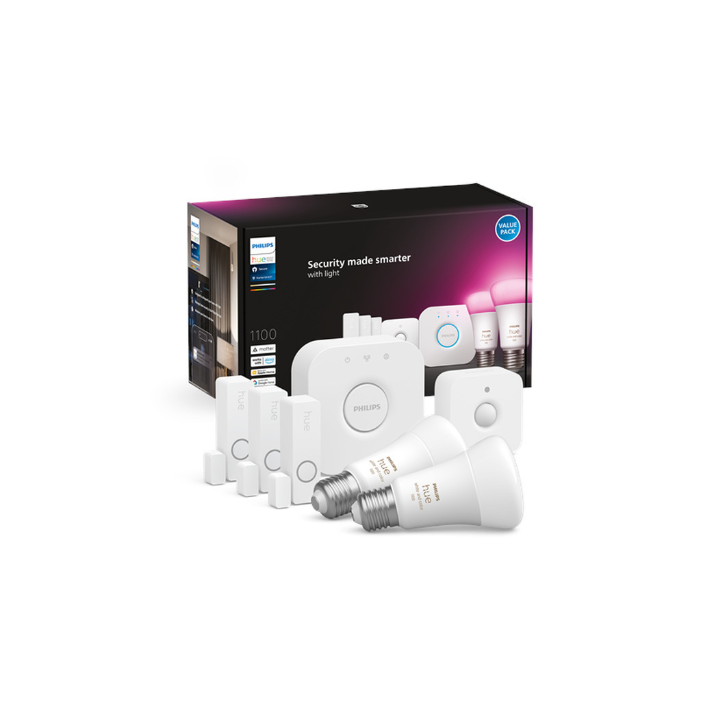 Philips Hue Secure Sensor WCA E27 set White