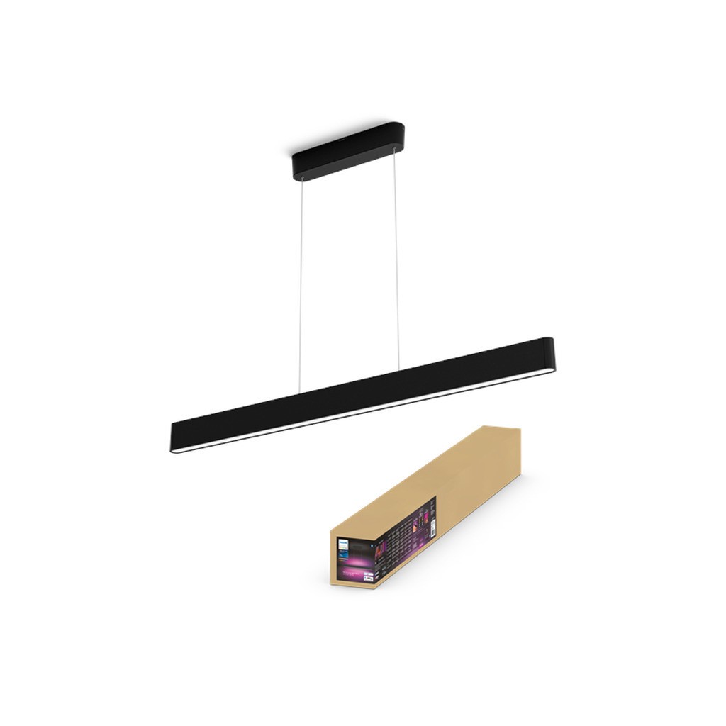 Philips Hue Ensis pendel (sort) White and color ambiance