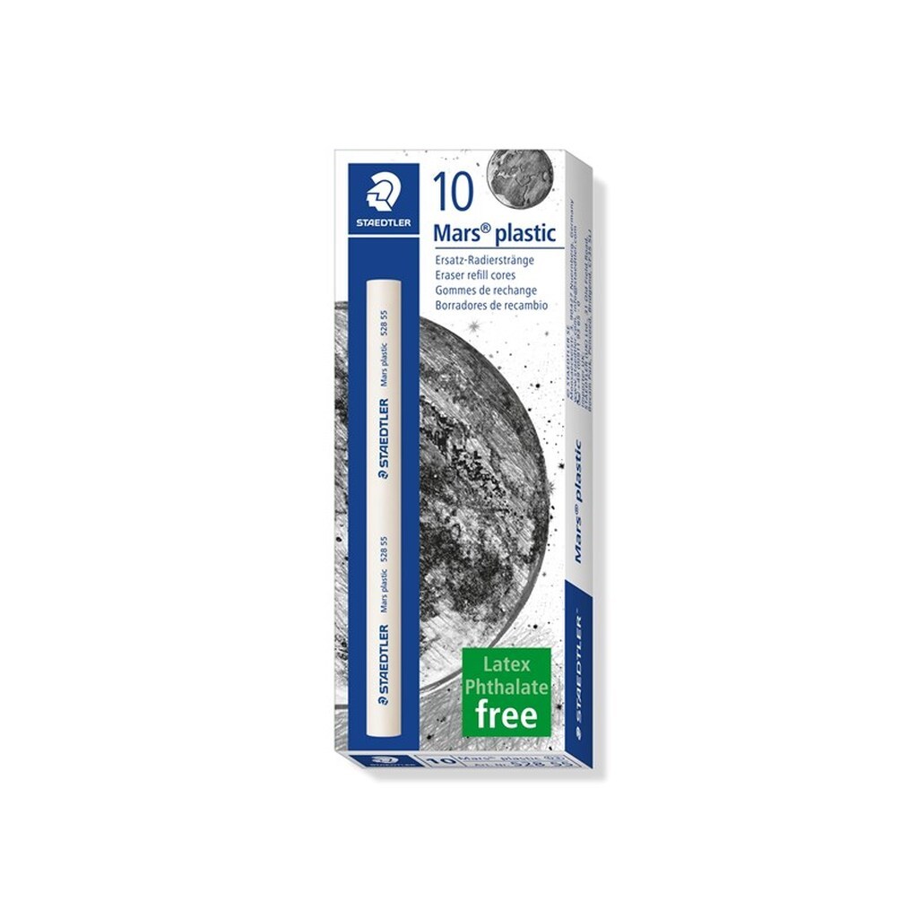 Staedtler Eraser core refill Mars plastic, æske med 10 stk