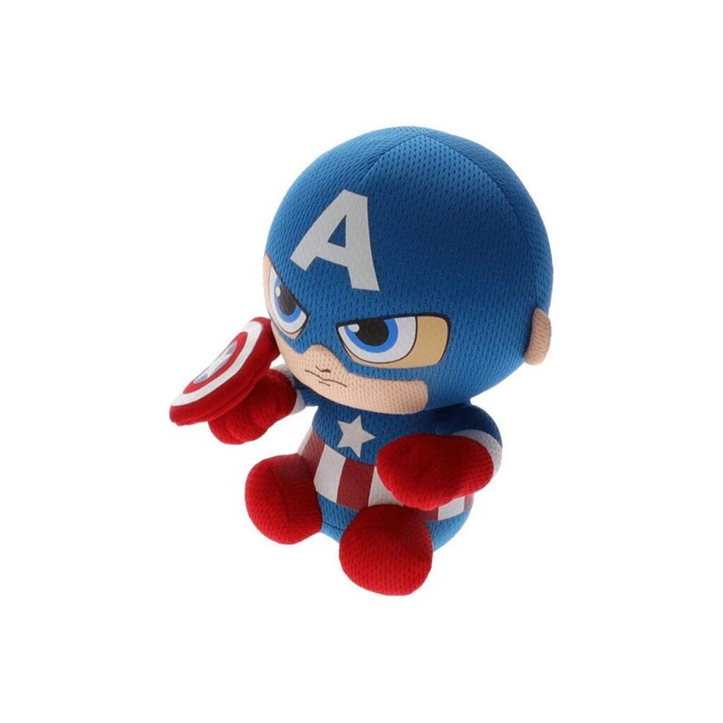Ty Beanie Babies Marvel Captain America Soft 15cm