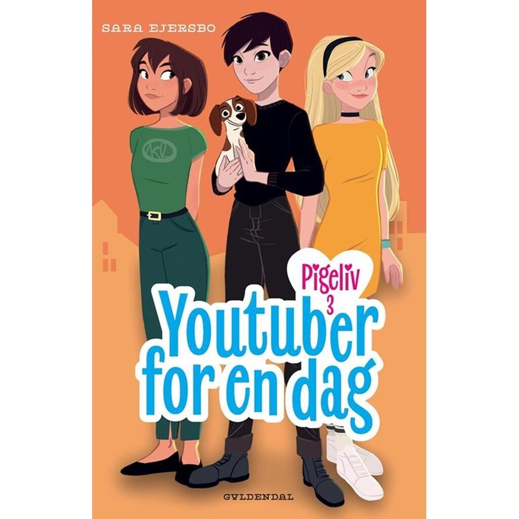 Pigeliv 3 - Youtuber for en dag - Børnebog - Hardcover