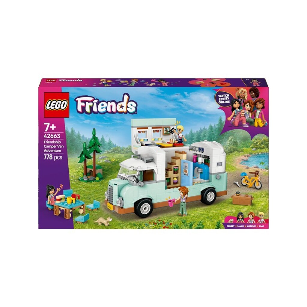 LEGO Friends 42663 Venskabs-autocamper på eventyr