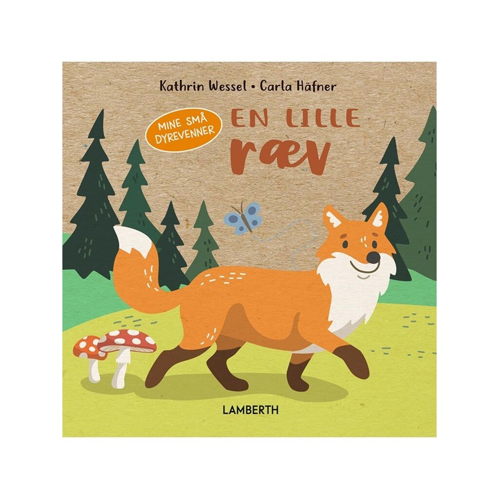 En lille ræv - Børnebog - Papbog