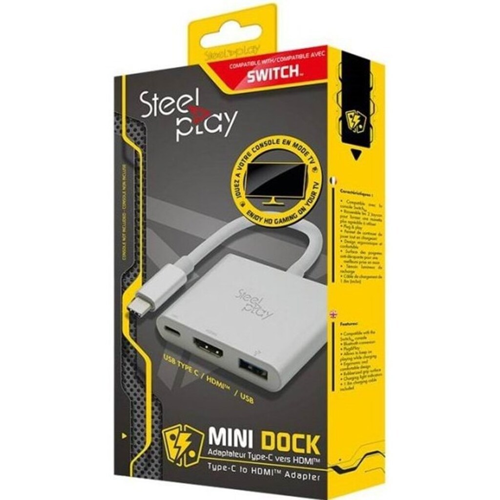 Steelplay USB C HDMI Adapter for Nintendo Switch