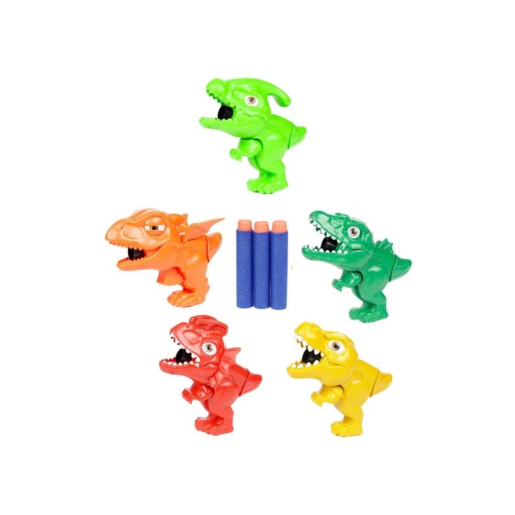 World of Dinosaurs Mini Dino Gun with Arrows 4 pcs.