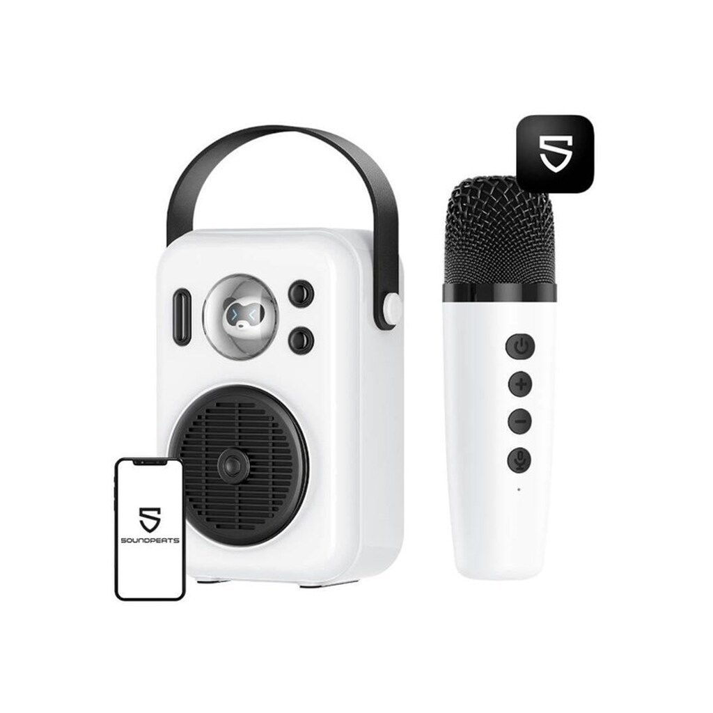 SoundPEATS Wireless Bluetooth Speaker Hi-sing (white)