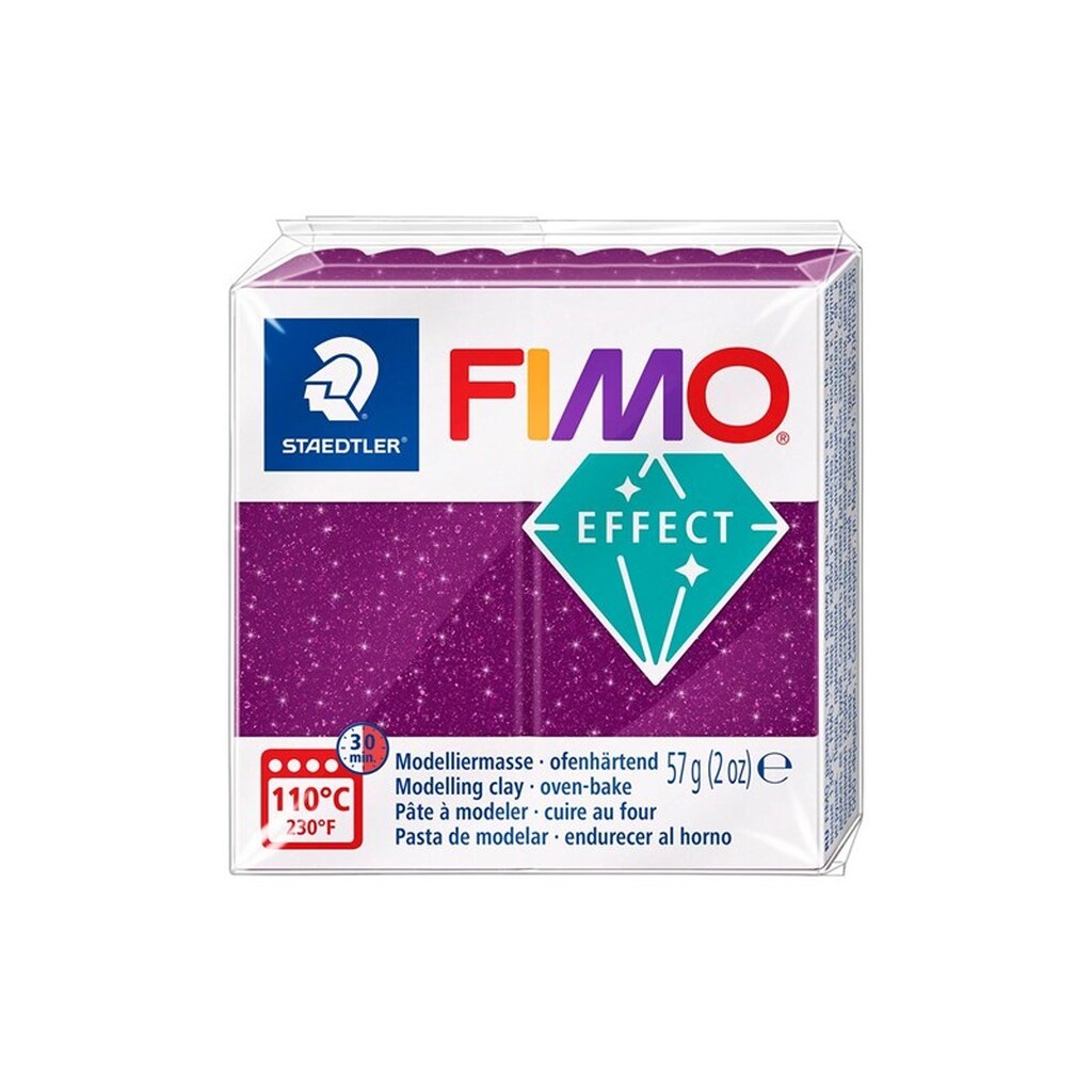 Staedtler FIMO modeller 57g. Galaxe Lilla