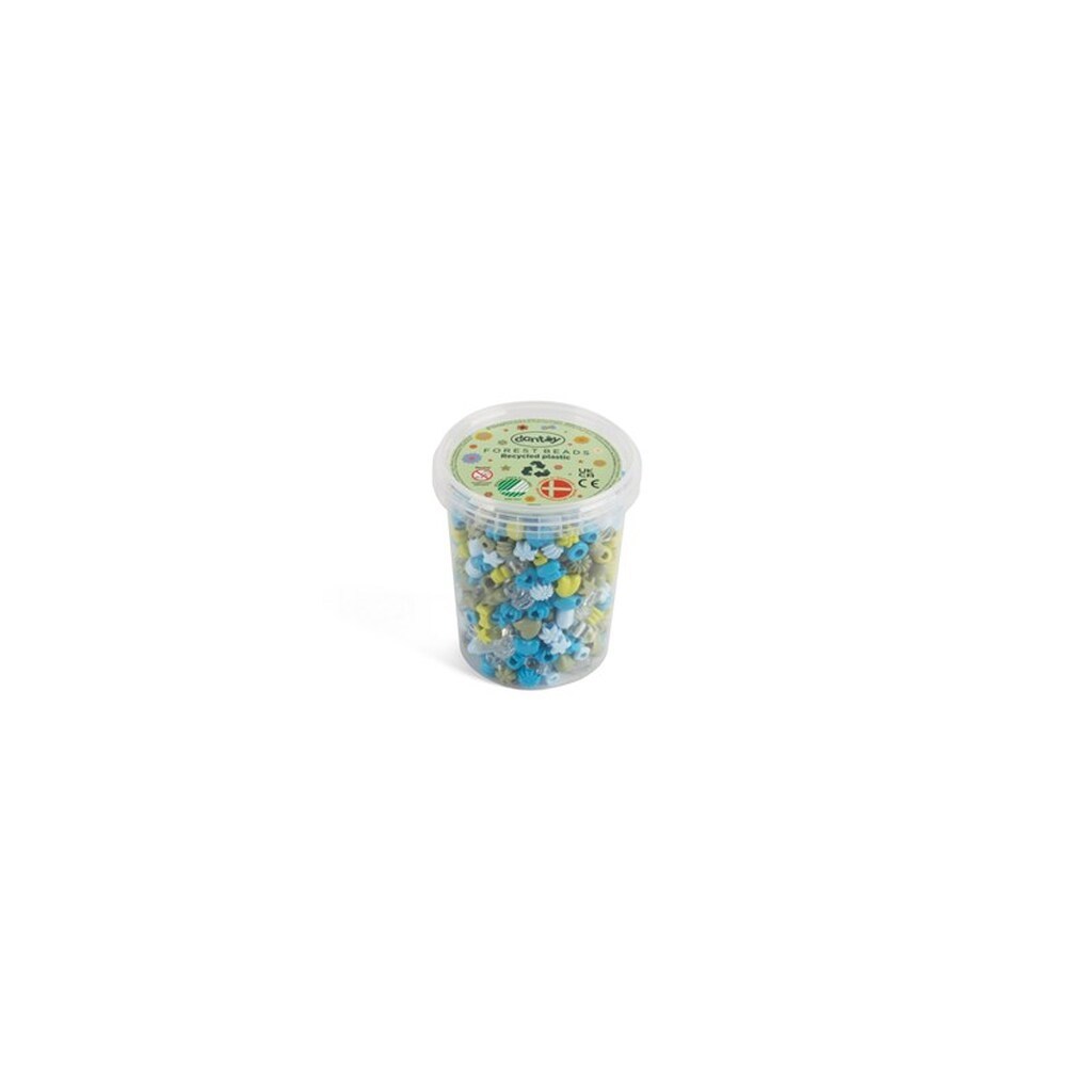 Dantoy Forest Beads - From Recycled plastic - 520 pcs