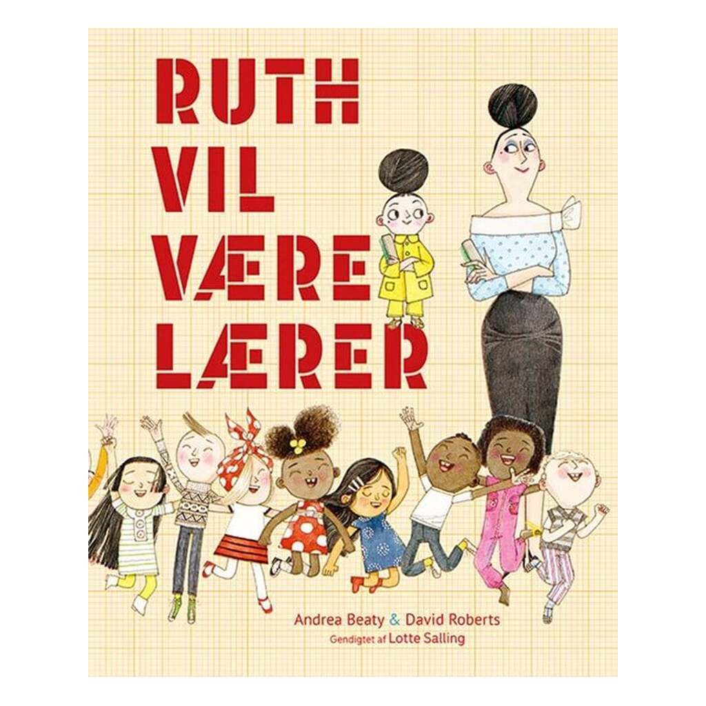 Ruth vil være lærer - Børnebog - Hardcover