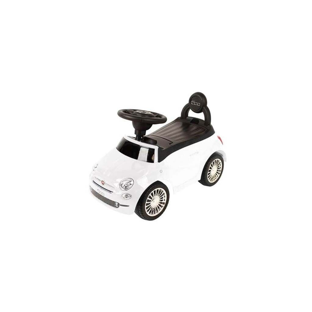 Babytrold Fiat 500 - Ride-On Car - White