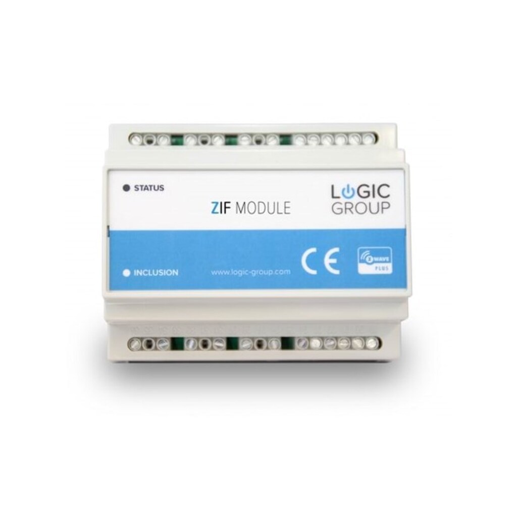 Logic Group ZIF5028 Z-Wave DIN Skinne Smart Modul til Automatik/Styring