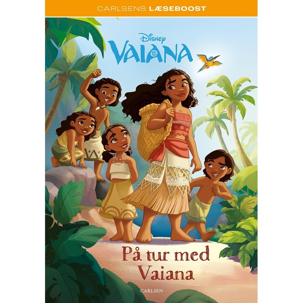 s Læseboost - Disney prinsesser: På tur med - Børnebog - Hardcover
