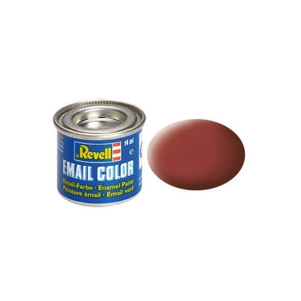 Revell Enamel Paint # 37 - Roof Tile-Red Matte