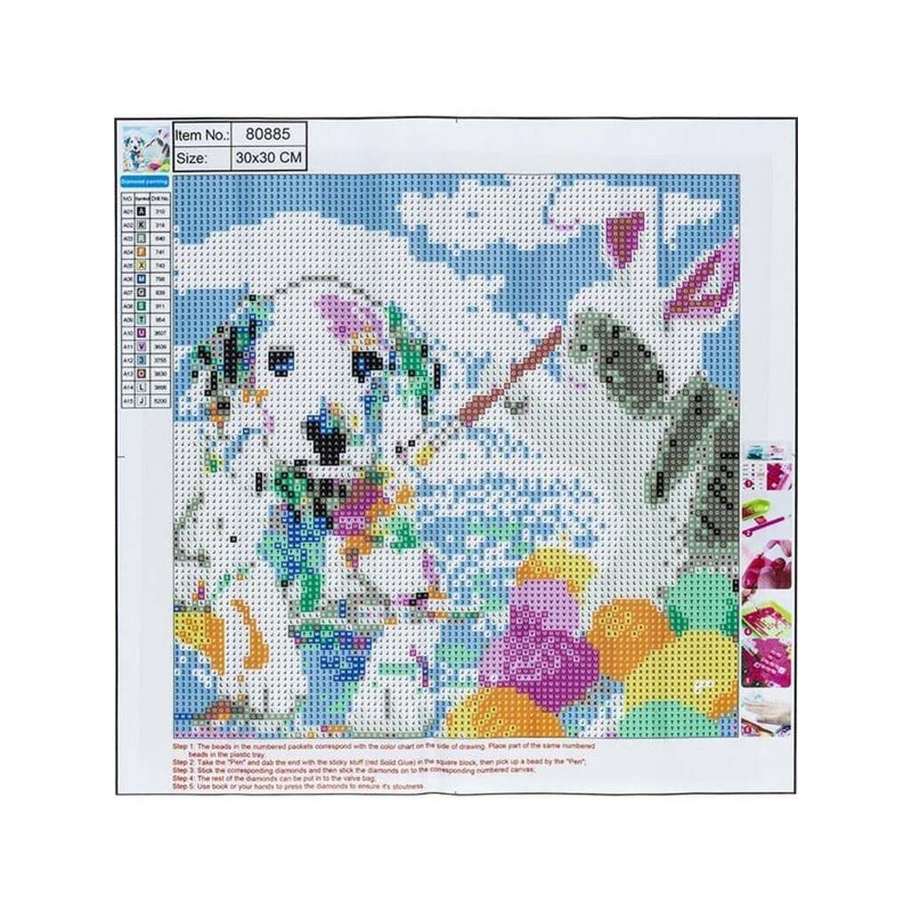 CENTRUM Diamond Painting 30*30cm. HUNDE