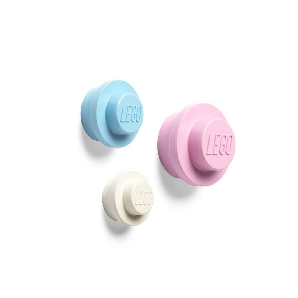 LEGO Knager i pink blå og hvid (3-pak)
