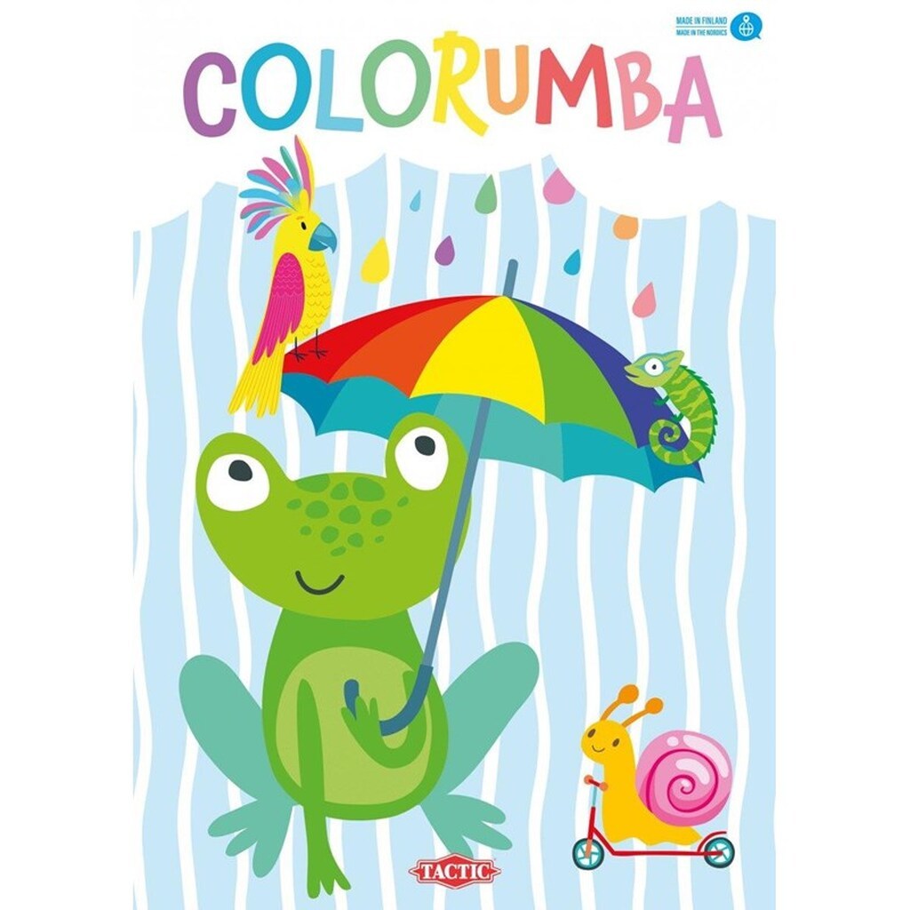 Colorumba Coloring Book (multi) - Børnebog