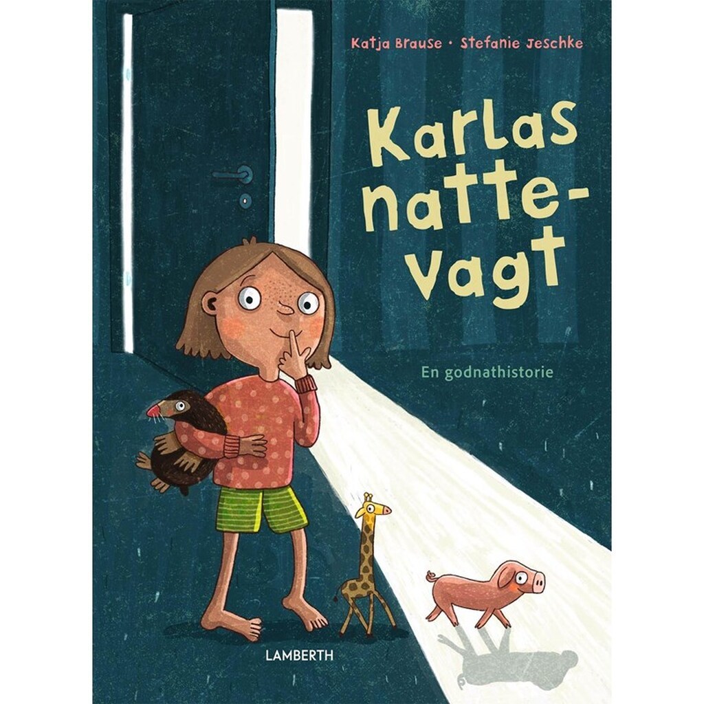 Karlas nattevagt - Børnebog - Hardcover