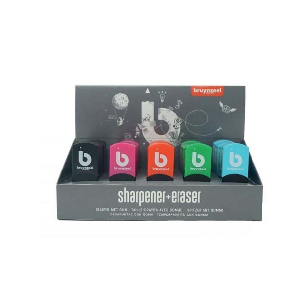 Bruynzeel Pencil Sharpener with Eraser