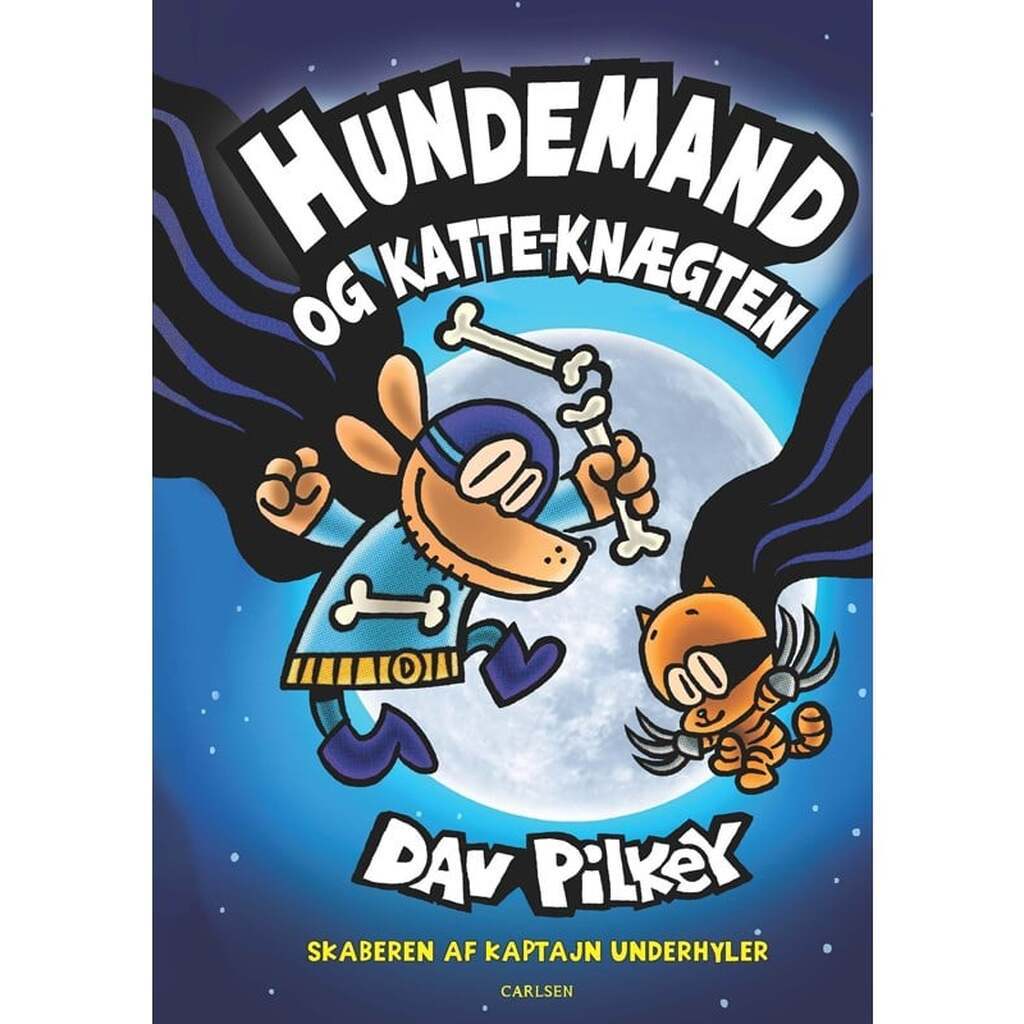 Hundemand (4) - og Katteknægten - Børnebog - Hardcover