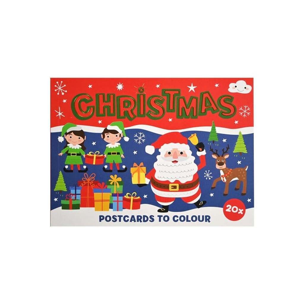 Wins Holland - Colorable Christmas cards 20 pcs.