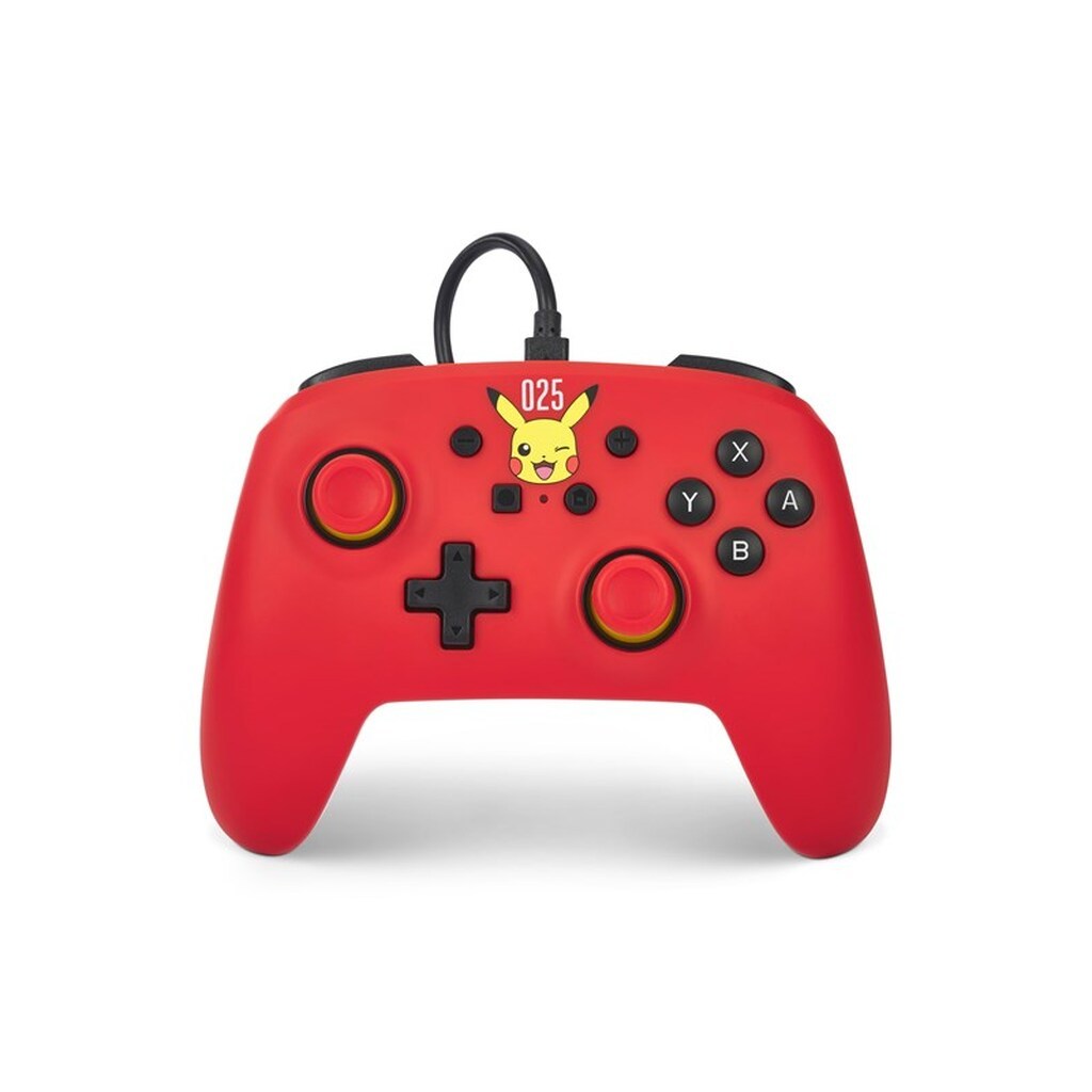 PowerA Kablet controller til Nintendo Switch - Laughing Pikachu - Wired Controller - Nintendo Switch