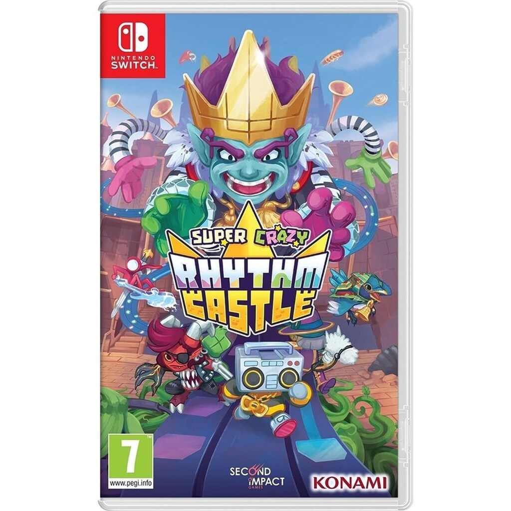 Super Crazy Rhythm Castle (Code in a Box) - Nintendo Switch - Musik