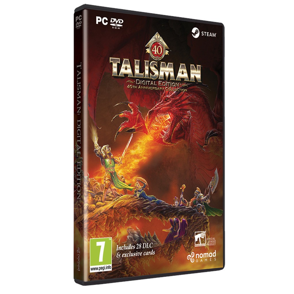 Talisman (40th Anniversary Edition Collection) (Code in a Box) - Windows - Strategi