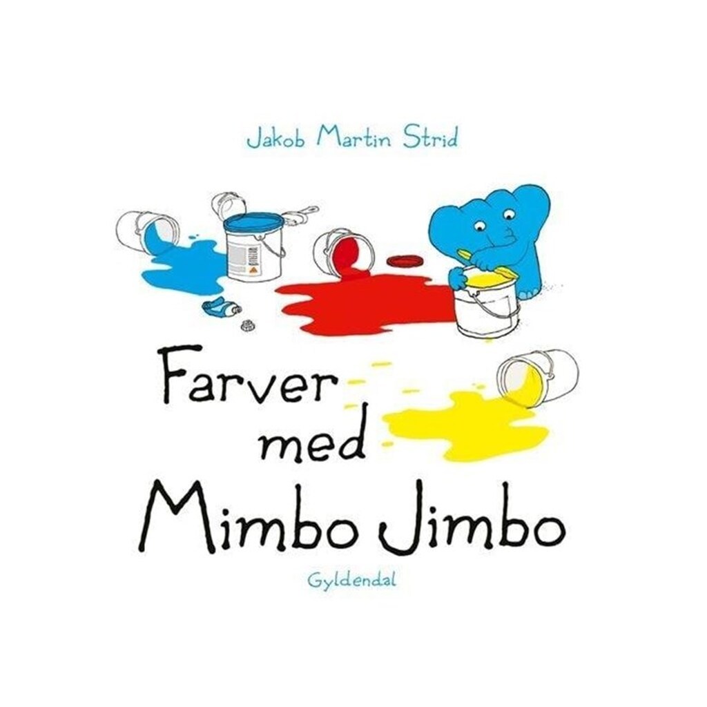 Farver med Mimbo Jimbo - Børnebog - Papbog