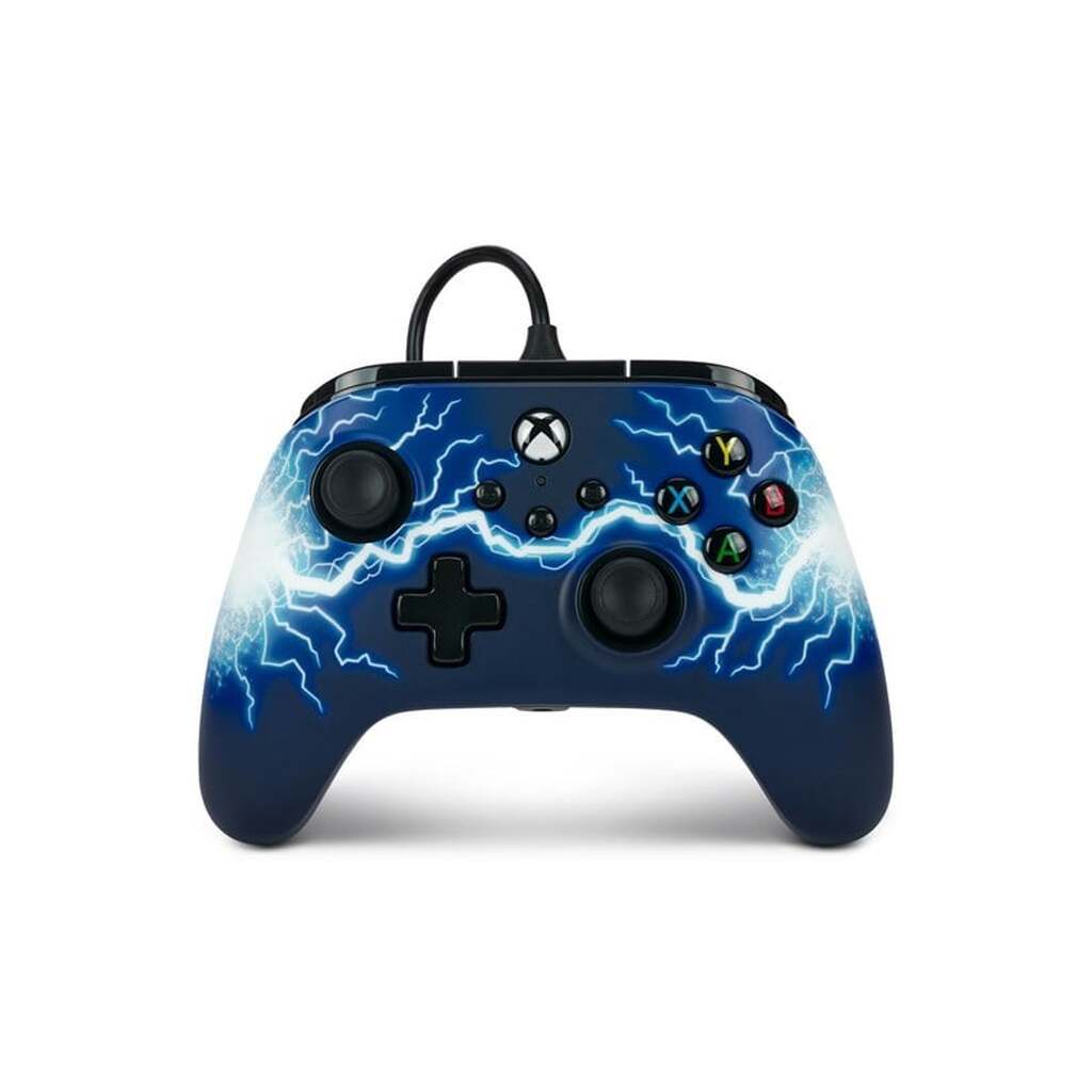 PowerA Advantage kablet controller til Xbox Series X|S - Arc Lightning - Wired Controller - Microsoft Xbox One
