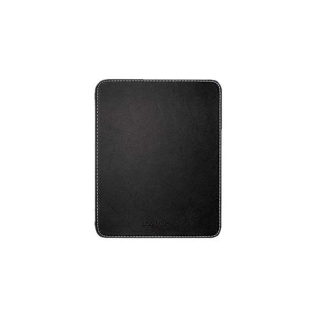 LogiLink Mousepad in leather design black