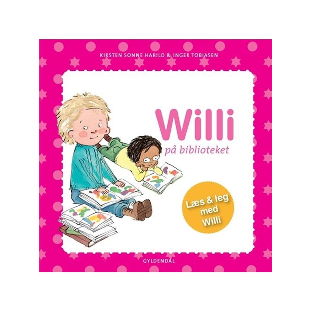 Willi på biblioteket - Børnebog - Hardcover