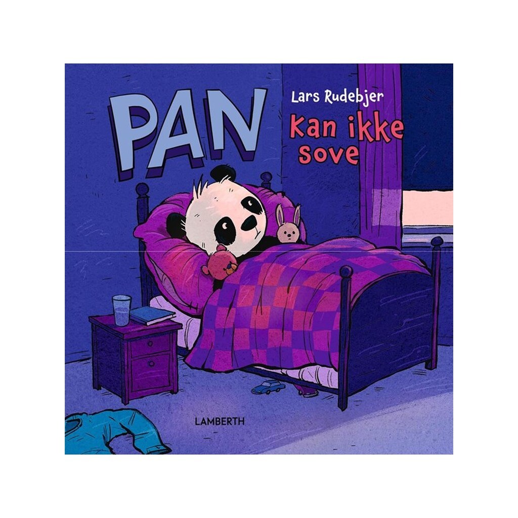 Pan kan ikke sove - Børnebog - hardcover