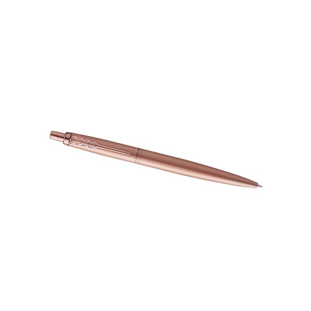 Parker Jotter XL-kuglepen | monokrom mat rosaguld | medium spids | blå blæk | gaveæske