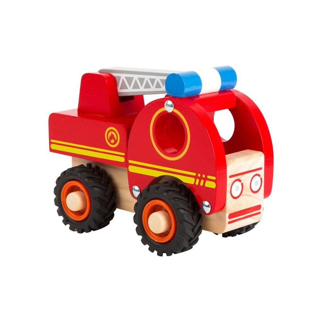 Small Foot - Wooden Fire Truck with Ladder