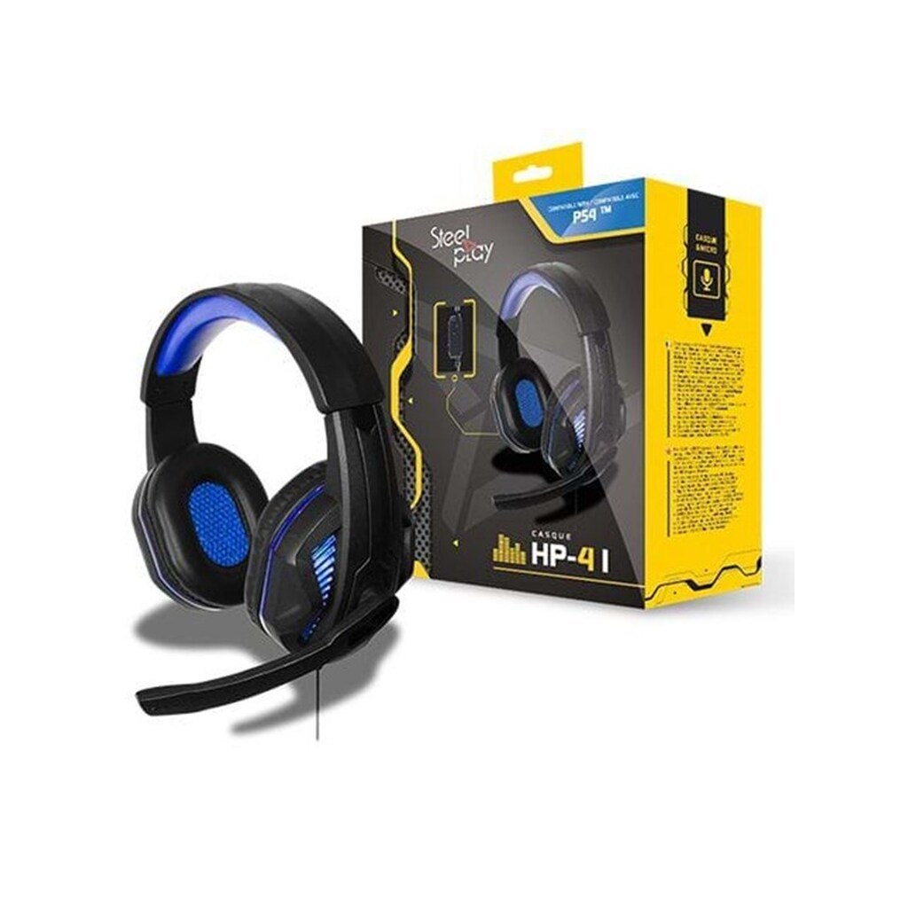 Steelplay HP-41 Wired Gaming Headset - Wired Headset - Sony PlayStation 4