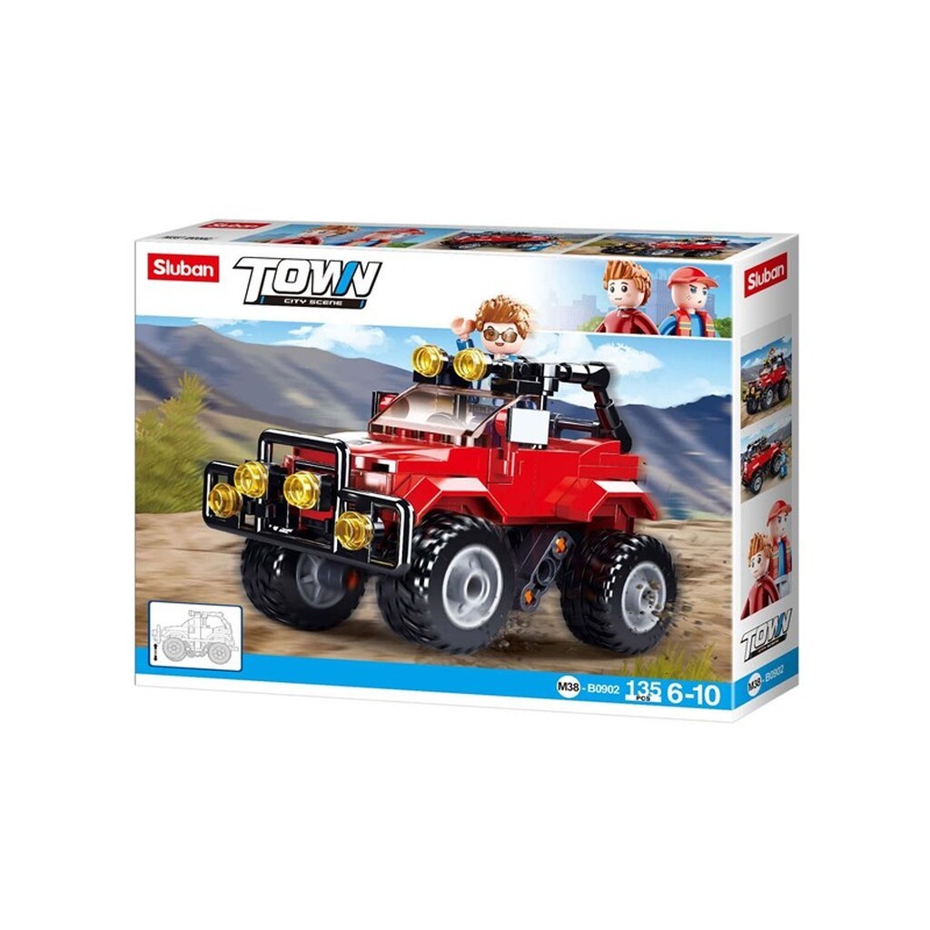 Sluban Red Offroader