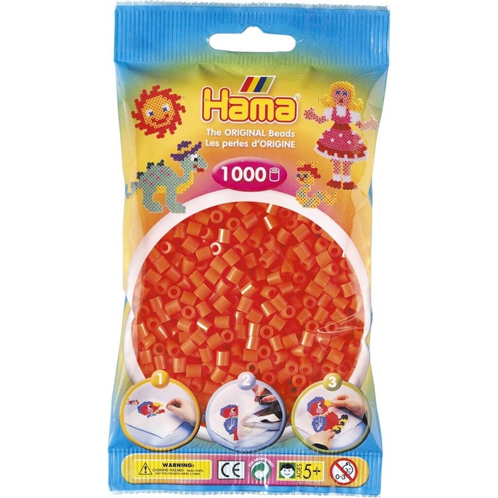 Hama Ironing beads-orange 1000 pcs