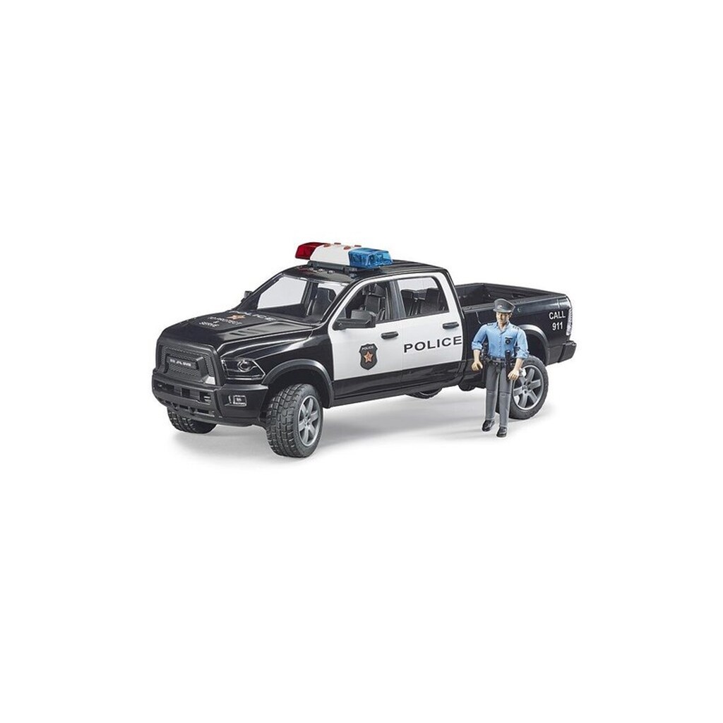 Bruder RAM 2500 Police truck with policeman
