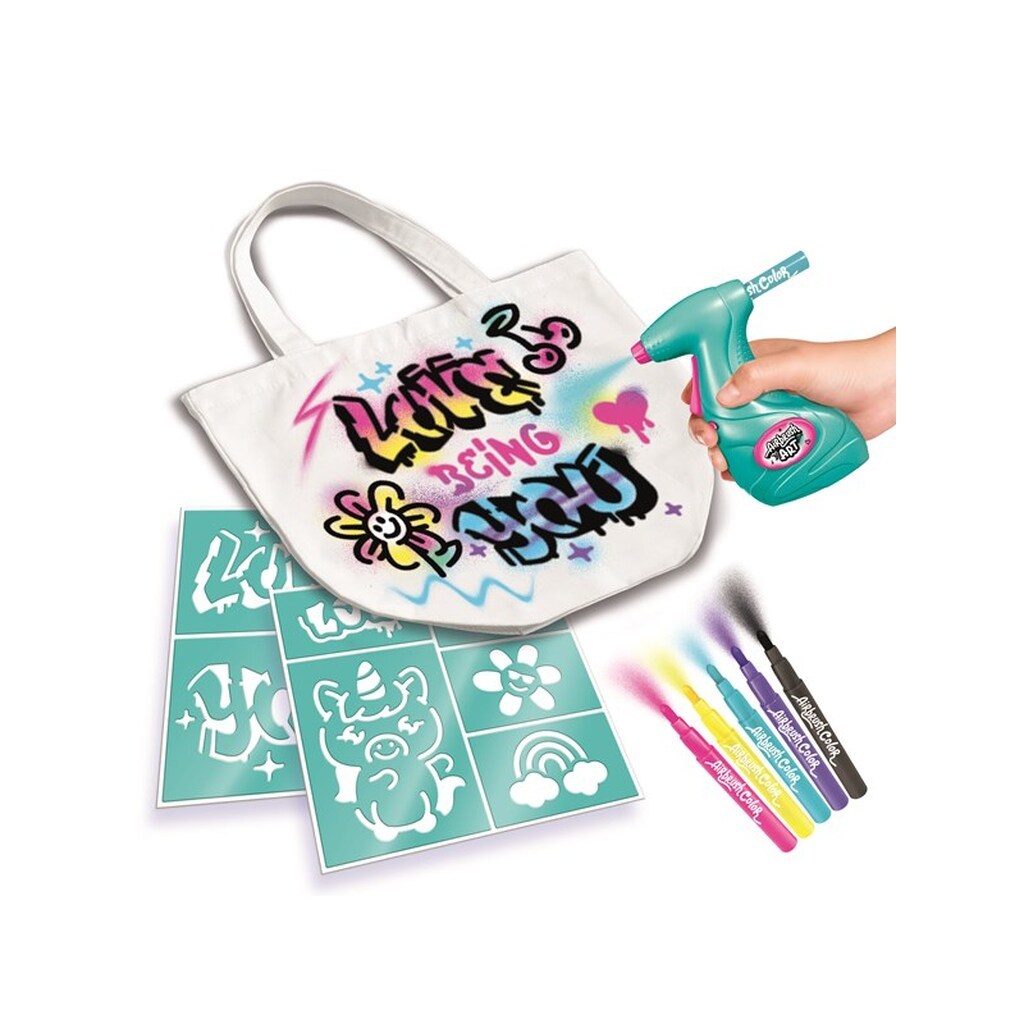 Airbrush Plush Airbrush Art Fashion Design Kit