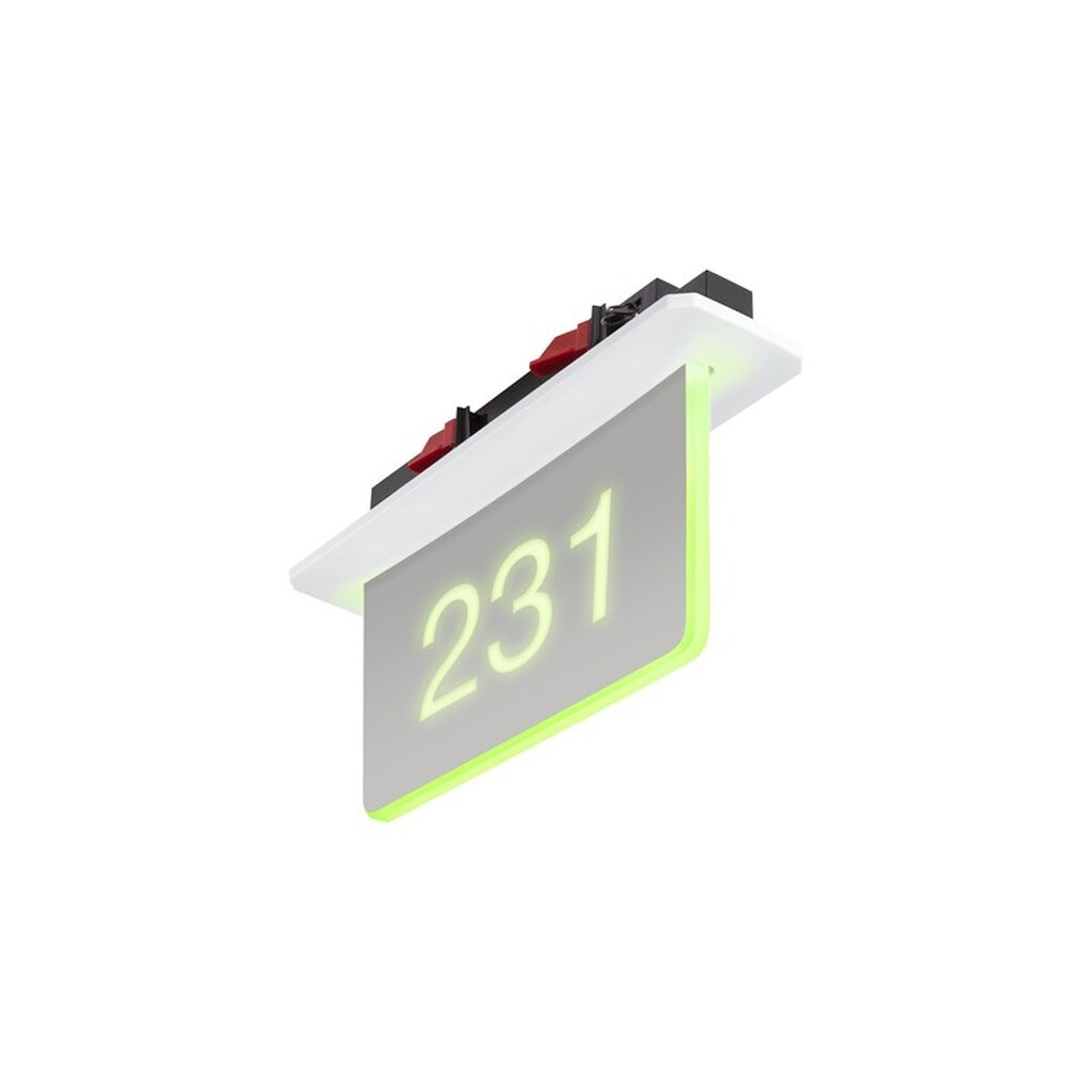 Crestron Electronics Crestron SSC-100-EL - without engraving - meeting room availability sign - grey