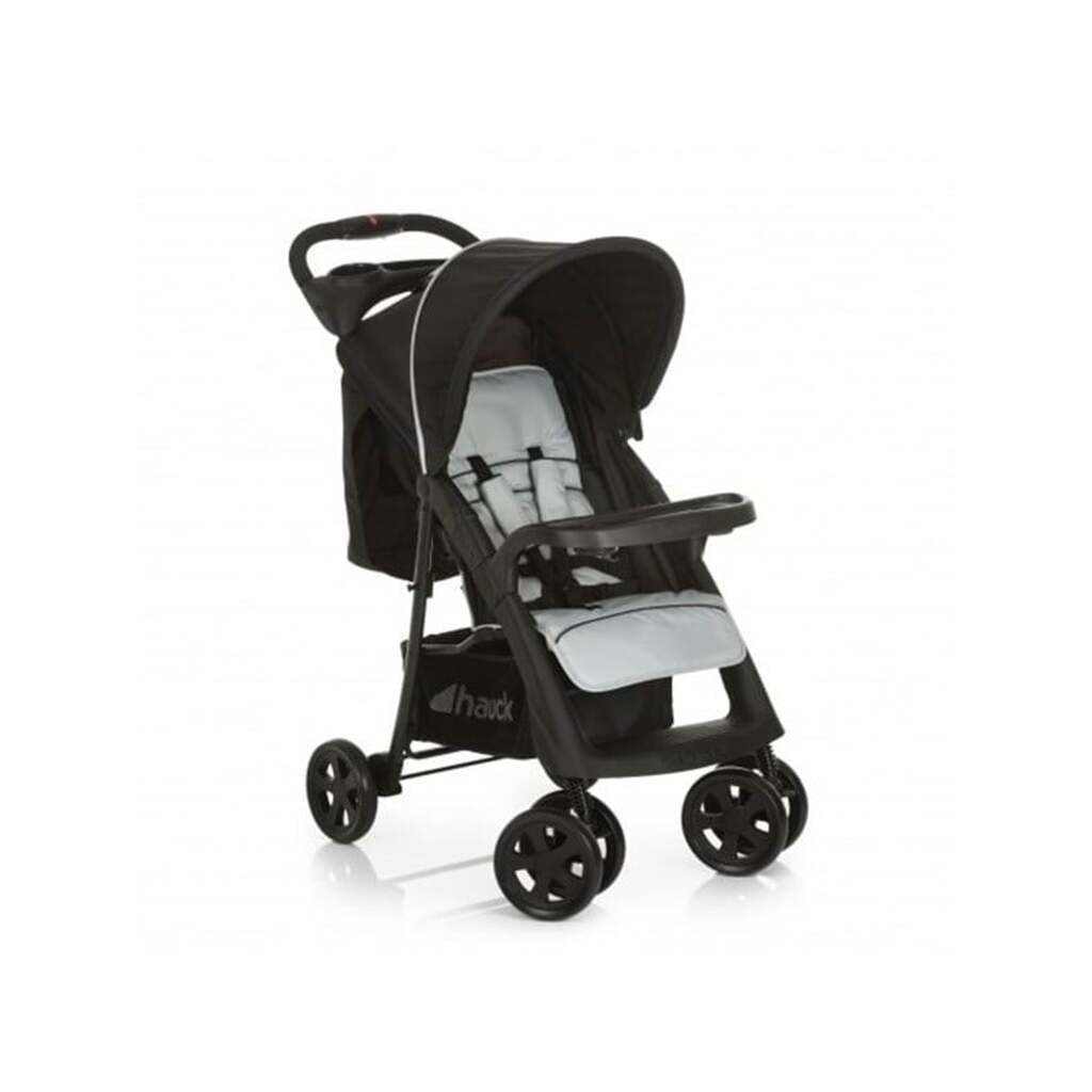 Hauck Shopper Neo II klapvogn, Caviar/Sølv