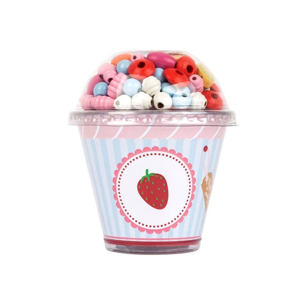 Small Foot - Wooden Beads Jewelry Making Cupcake