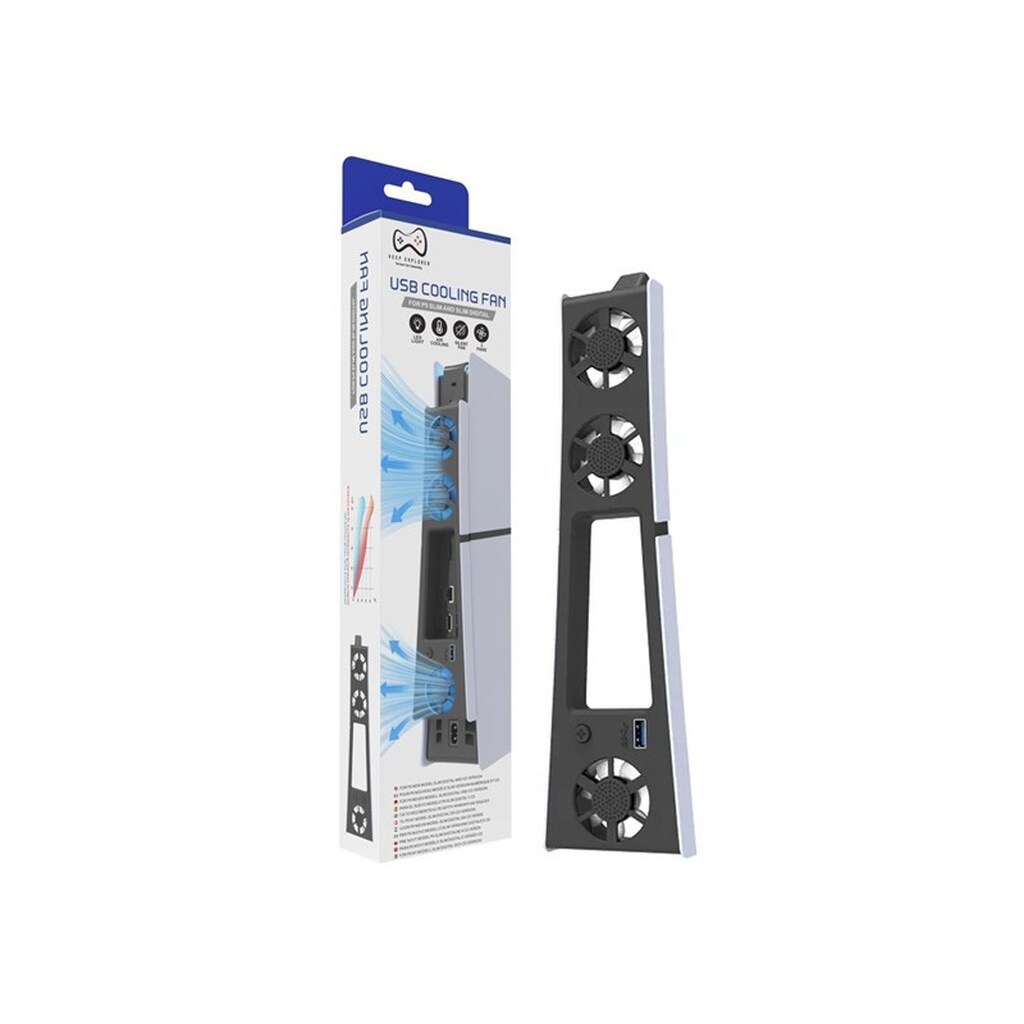 Deep Explorer Cooling Fan - Sony PlayStation 5 Slim