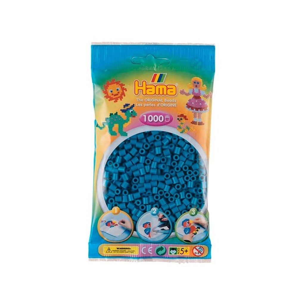 Hama Beads - Blue 1000 pcs