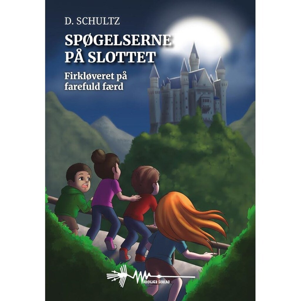 Firkløveret på farefuld færd - Børnebog - Hardback