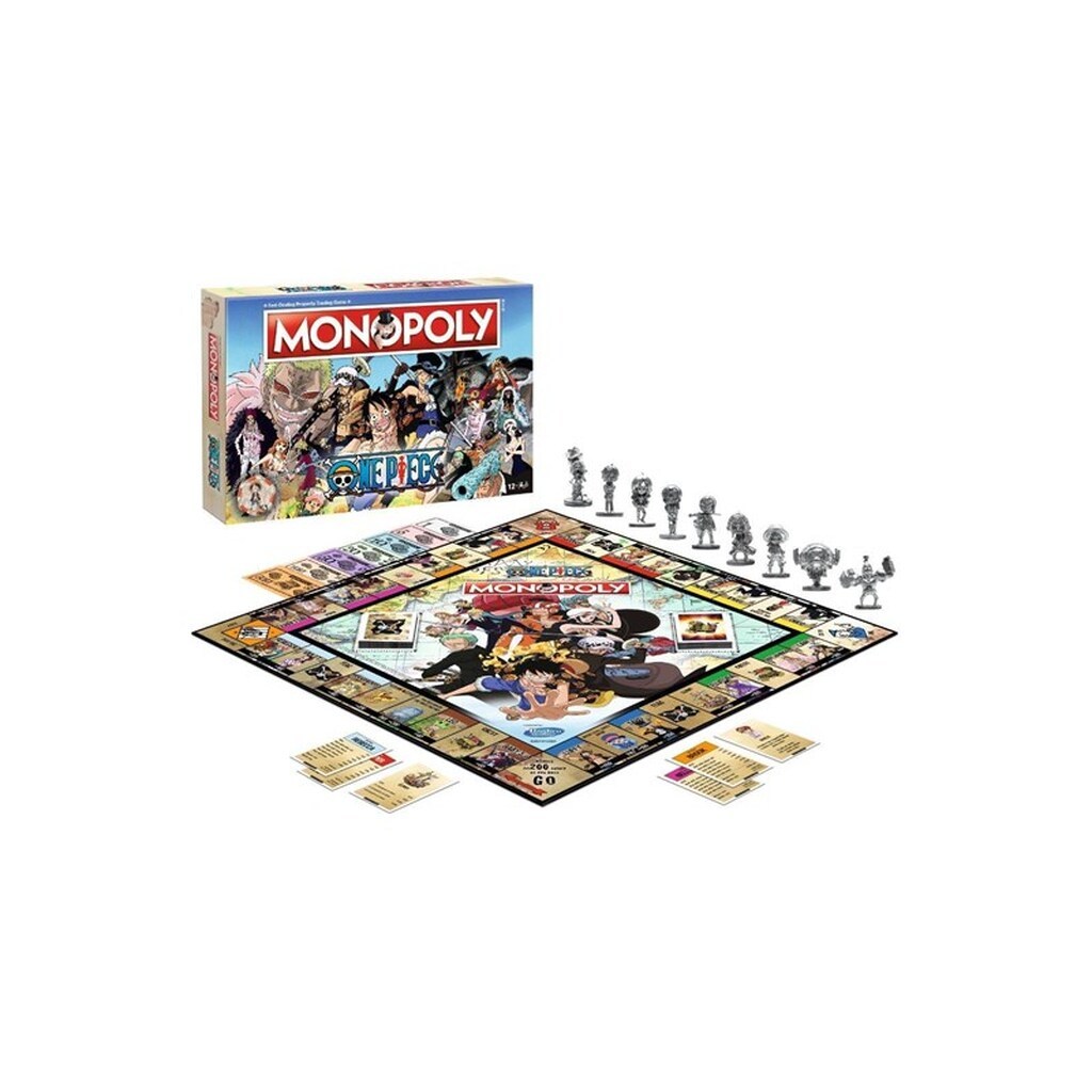 Winning Moves One Piece Monopoly Board Game (ENGLISH)